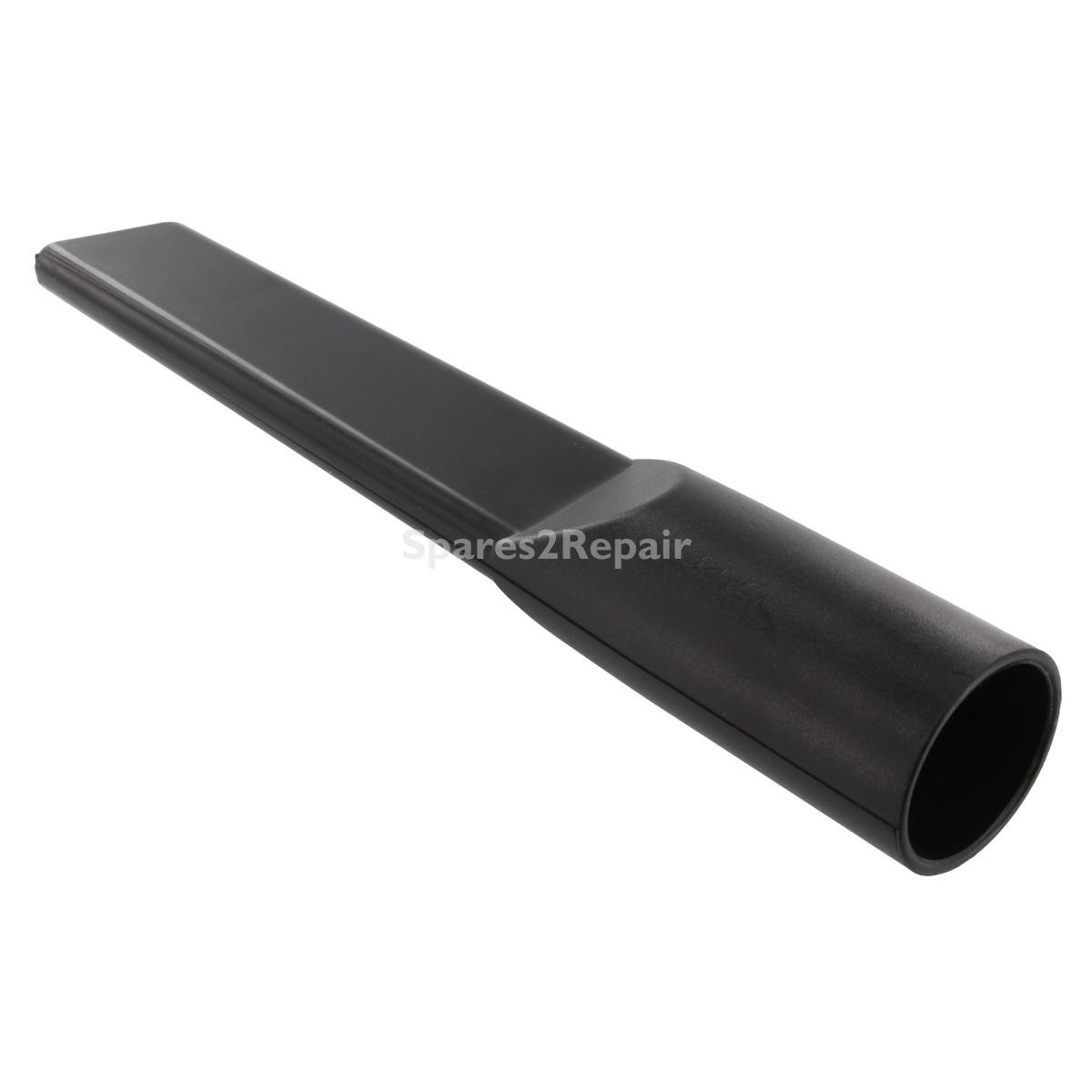 Universal Heavy Duty Black Plastic Vacuum Cleaner Crevice Tool (32mm x 255mm)