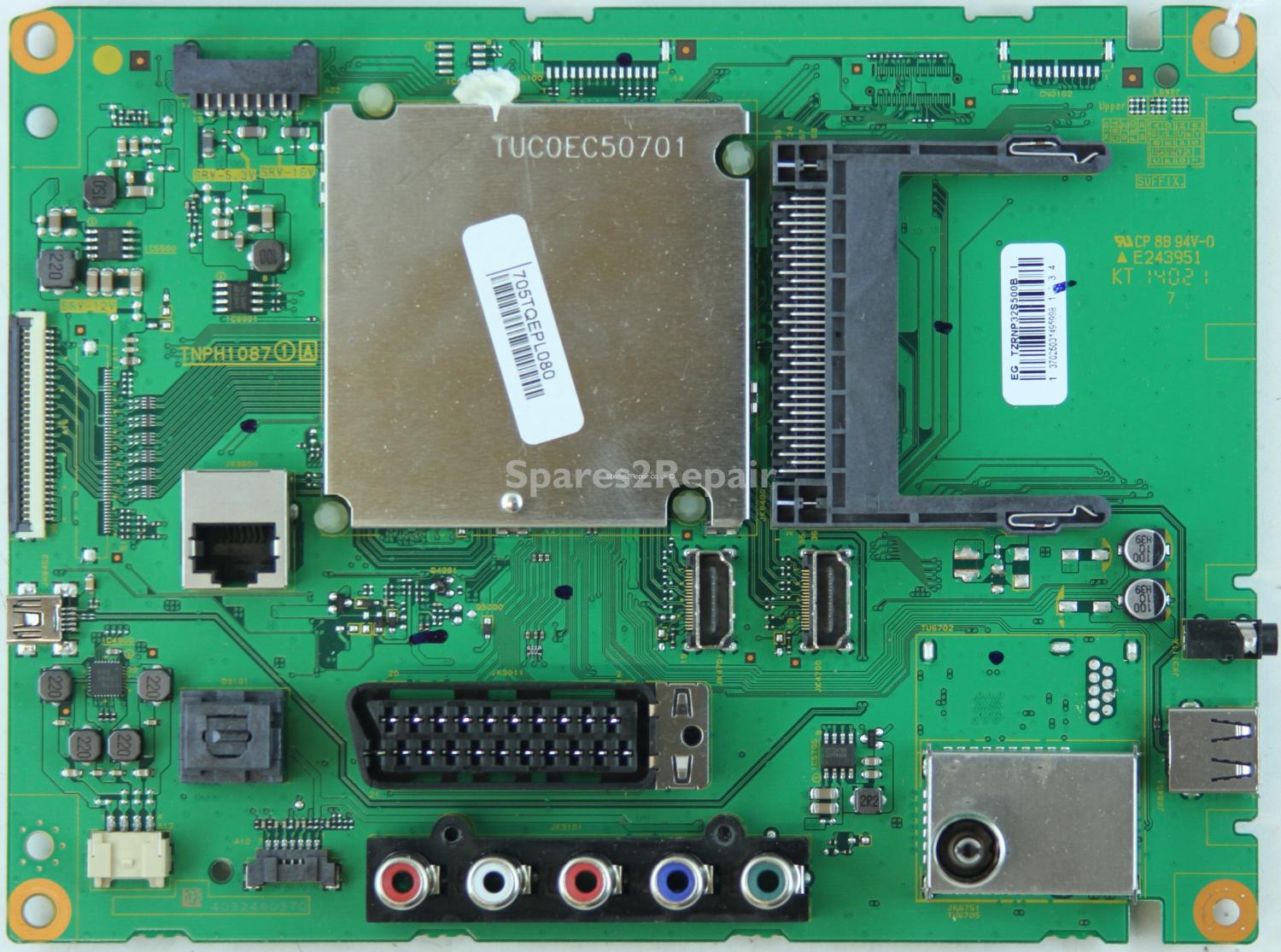 Panasonic TX-32AS500B - Main AV - TZRNP32S500B EG - TNPH1087 1A