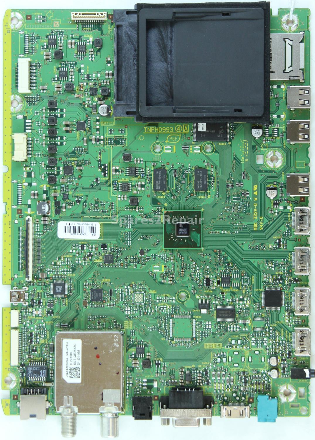 Panasonic TX-L42DT50B - Main AV - TNPH0993 4 A - TXN/A1TGUB BA