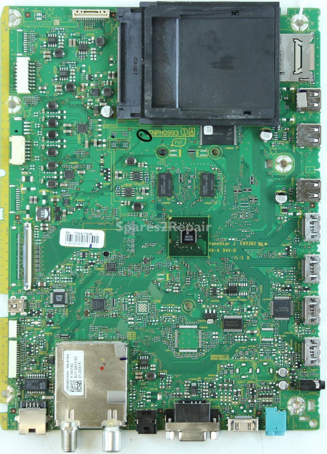Panasonic TX-L42DT50B - Main AV - TNPH0993 1 A - TXN/A1TGUB BA