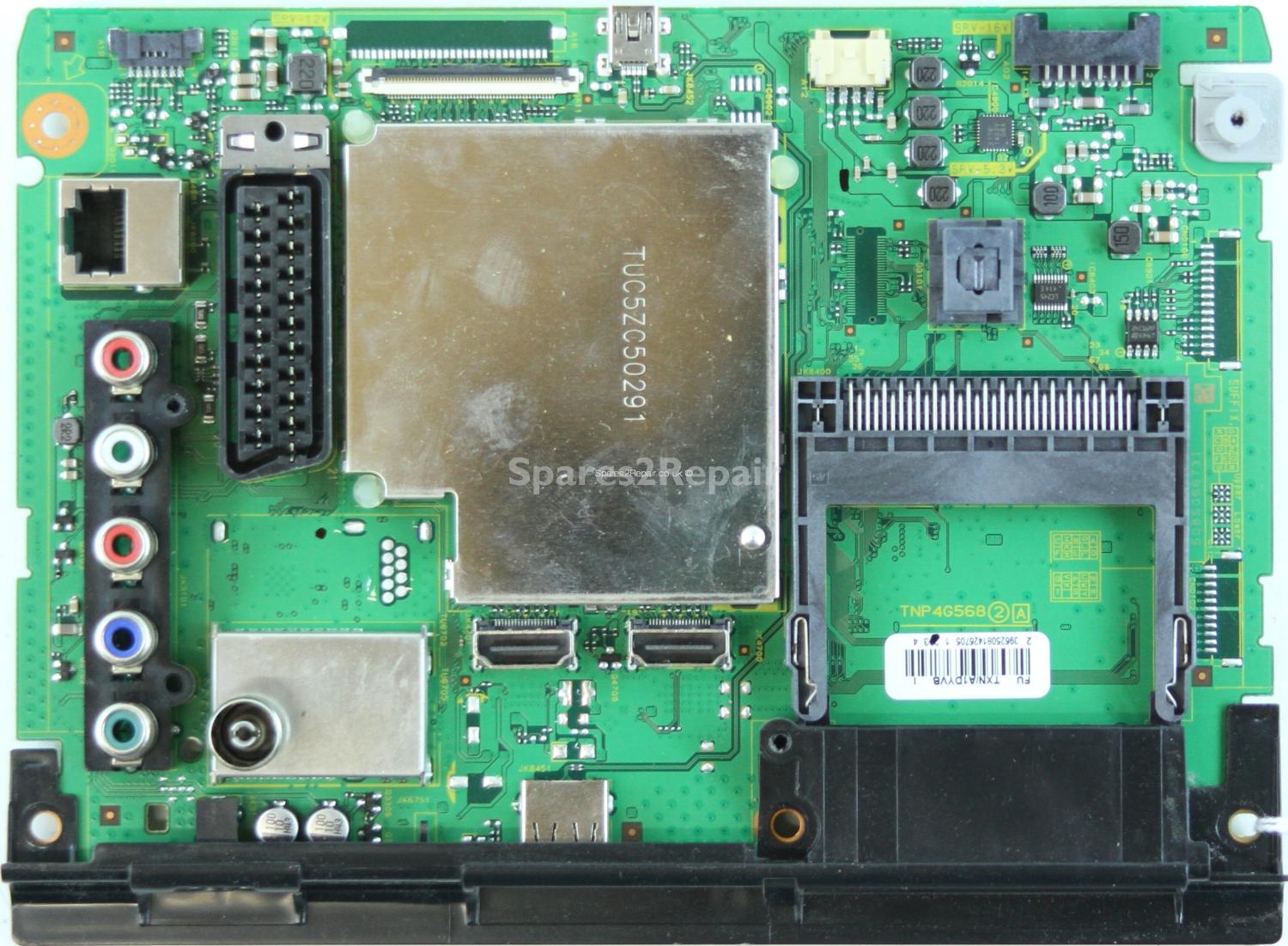 Panasonic TX-50AS520B - Main AV - TXN/A1DYVB - TNP4G568 2 A
