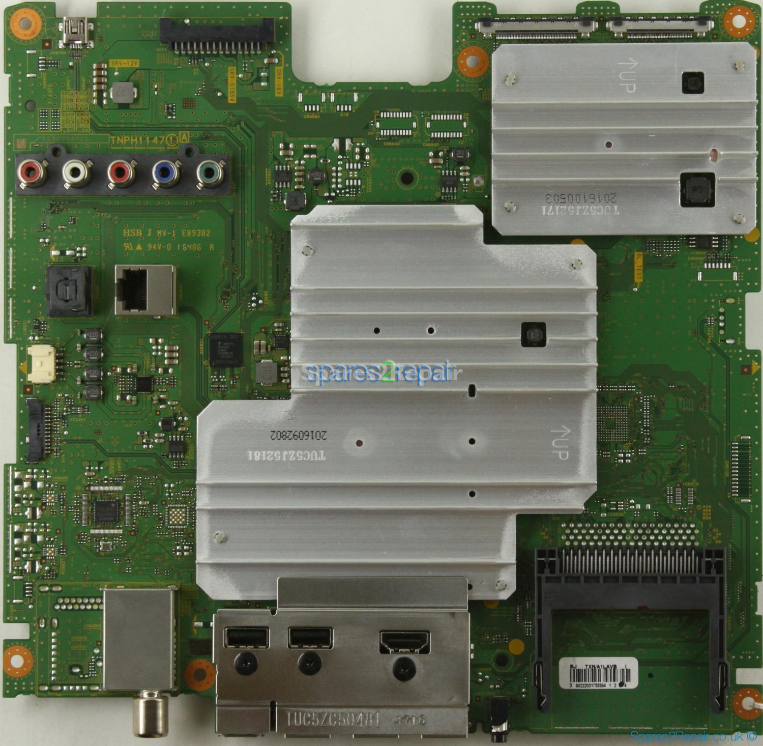 Panasonic TX-50DX750B - Main AV - TXN/A1LAVB BJ - TNPH1147 1A - No Backplate