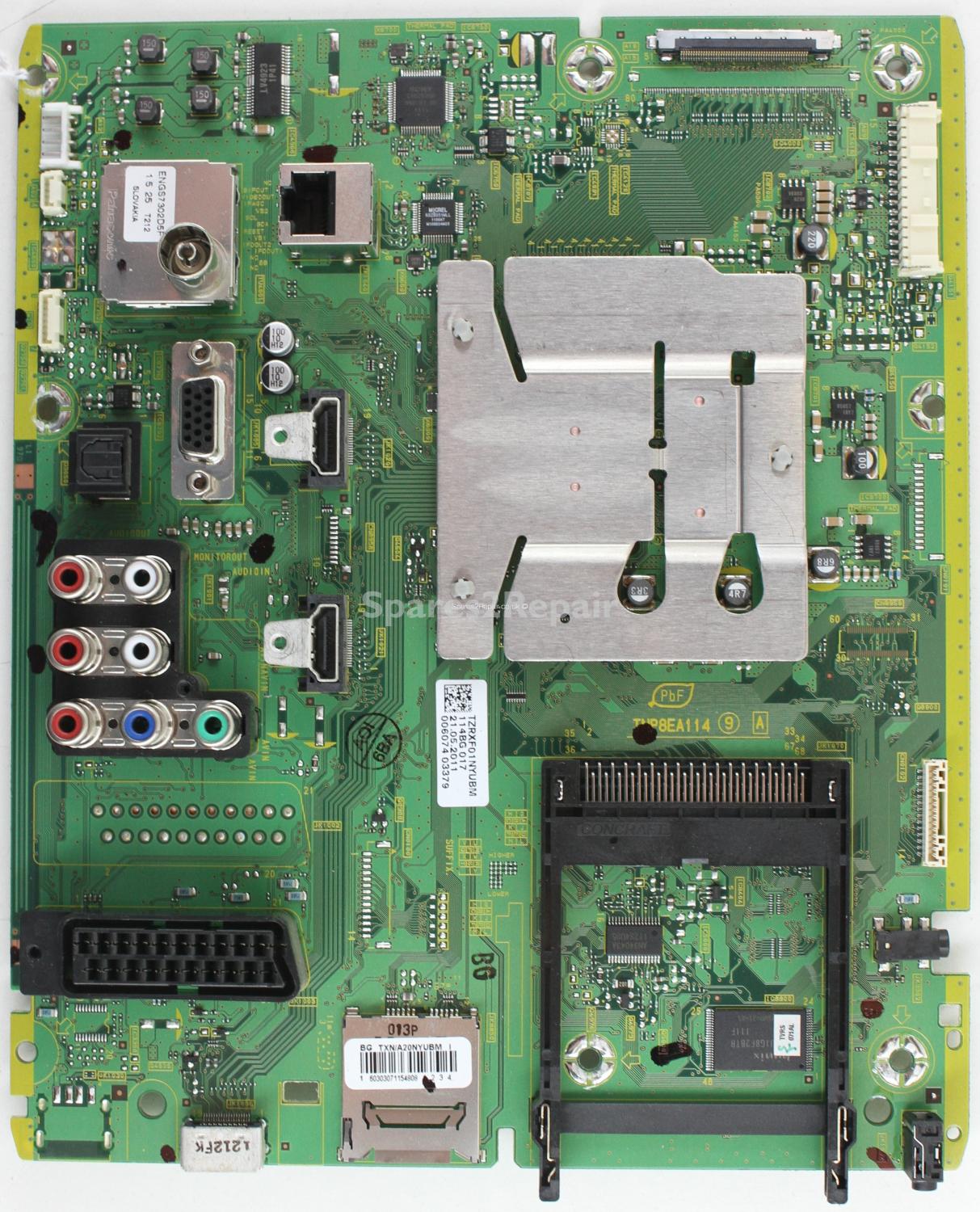 Panasonic TX-L42E3B - Main AV - TNP8EA114 - TXN/A20NYUBM - TZRXF01NYUBM