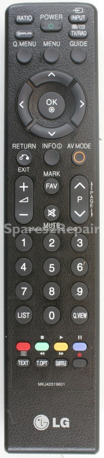 LG MKJ42519601 Remote Control (Original)