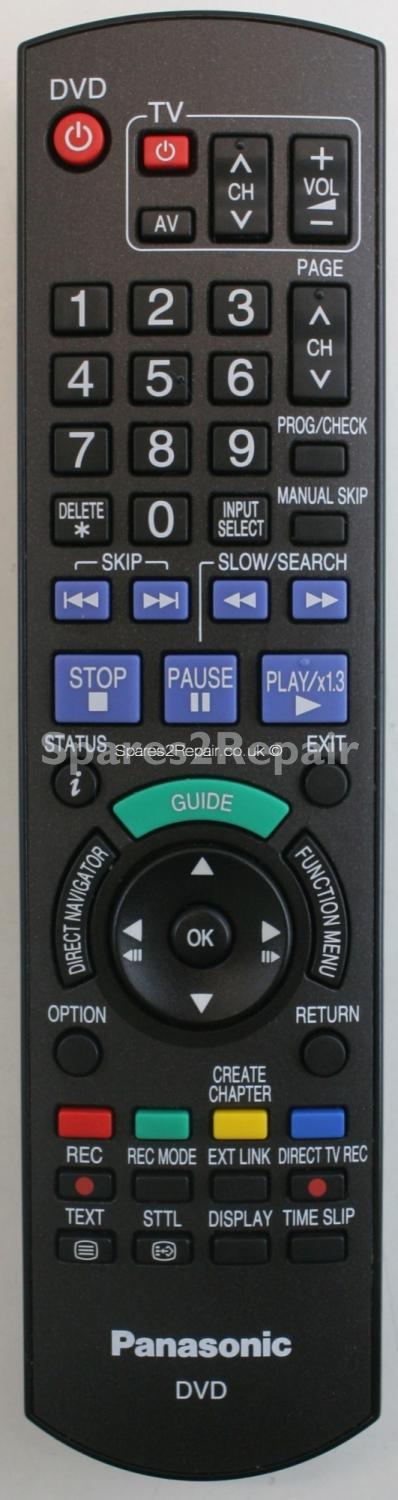 Panasonic N2QAYB000126 Remote Control (Original)